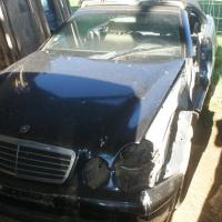 Mercedes clk cabri bleu 1