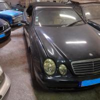 Mercedes clk cabri bleu 4